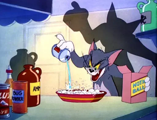 Эмодзи Tom And Jerry 🧪