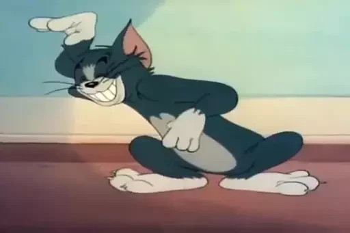 Стикер Tom And Jerry 😂