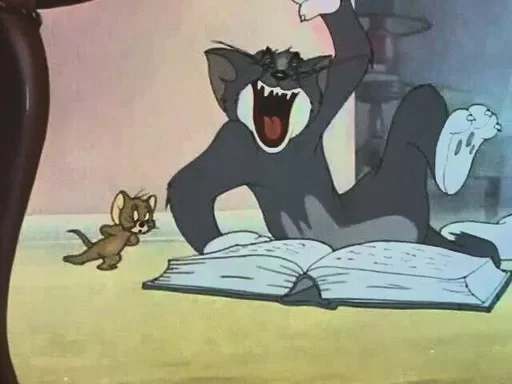 Стикер Telegram «Tom And Jerry» 😀