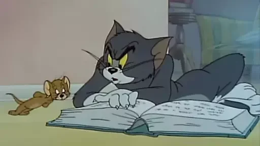 Эмодзи Tom And Jerry 🤨