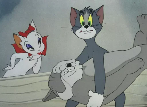 Стикер Telegram «Tom And Jerry» 😳