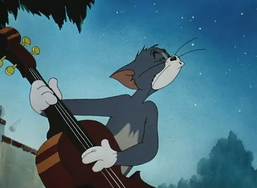 Стикер Tom And Jerry 🎼