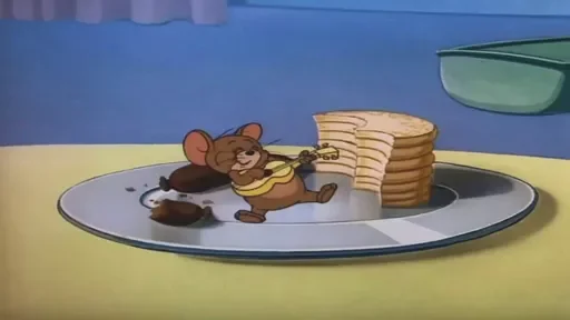Эмодзи Tom And Jerry 🎼