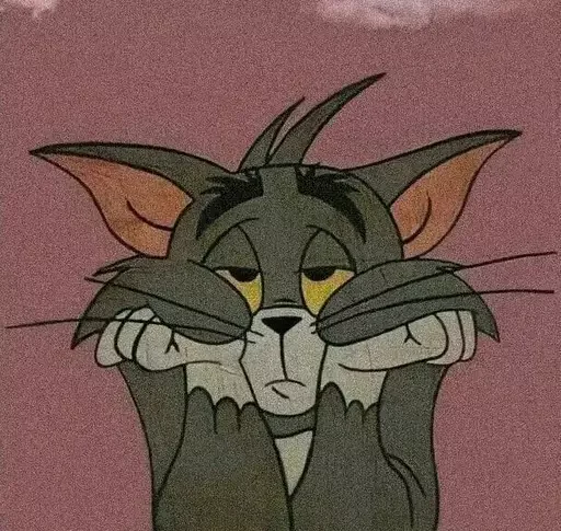 Эмодзи Tom And Jerry 😒