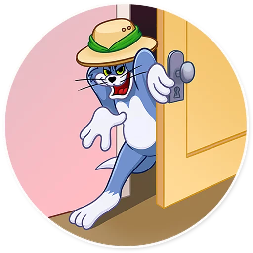 Стикер Telegram «Tom and Jerry» 