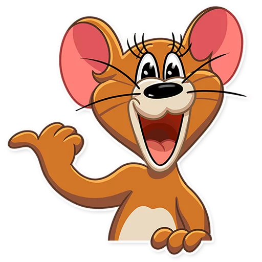 Tom and Jerry emoji 😃