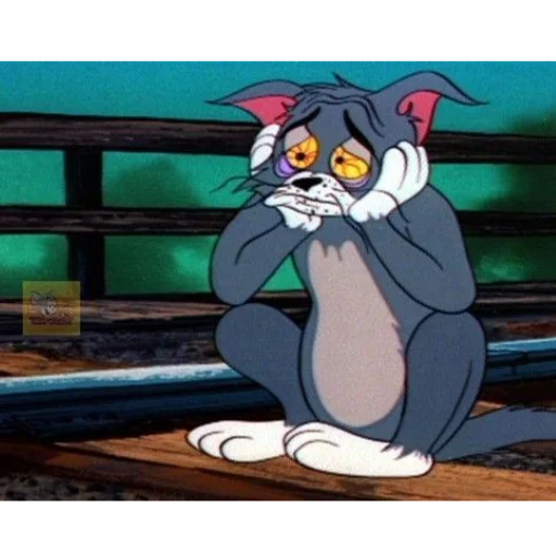 Эмодзи Tom and Jerry 😢