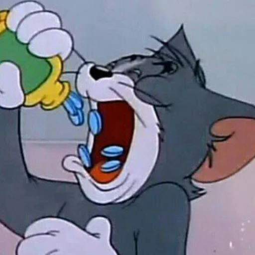 Tom and Jerry emoji 💊
