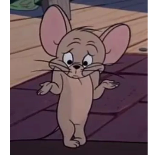 Эмодзи Tom and Jerry 🤷‍♂