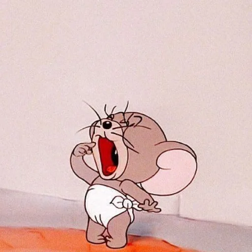 Telegram Sticker «Tom and Jerry» 🍕