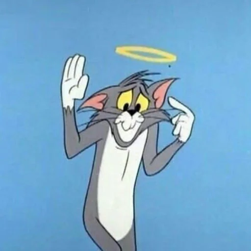 Емодзі Tom and Jerry 😇