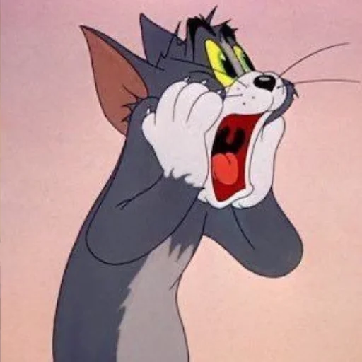 Tom and Jerry emoji 😱