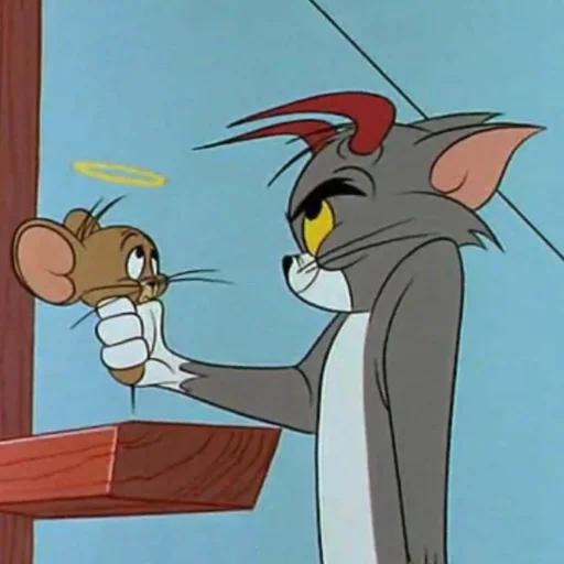 Tom and Jerry sticker 😈