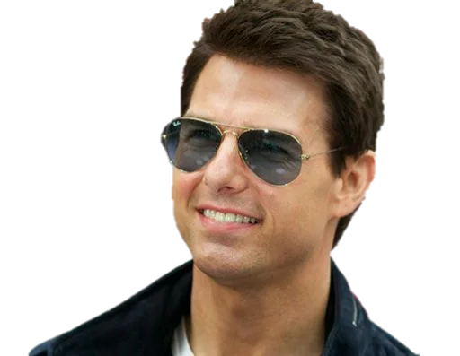 Telegram stiker «Tom Cruise by Rodolfo» 😎
