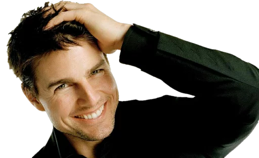 Стикер Telegram «Tom Cruise by Rodolfo» 💁