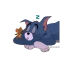 Tom and Jerry sticker 😴