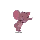 Tom and Jerry sticker 😂