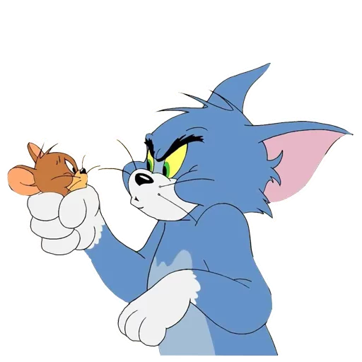 Telegram Sticker «Tom and Jerry » 😐