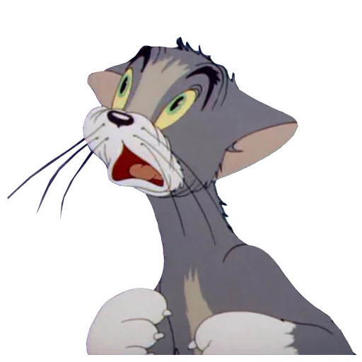 Telegram Sticker «Tom and Jerry » 😨