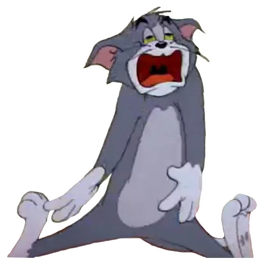 Эмодзи Tom and Jerry  😨