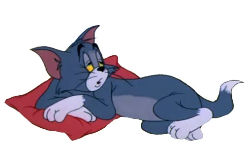 Telegram stiker «Tom and Jerry» 😴