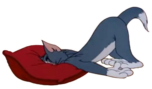Telegram stiker «Tom and Jerry» 😴