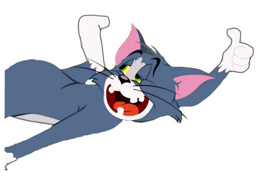 Стикер Tom and Jerry 👍