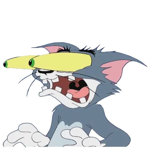 Telegram Sticker «Tom and Jerry » 😳