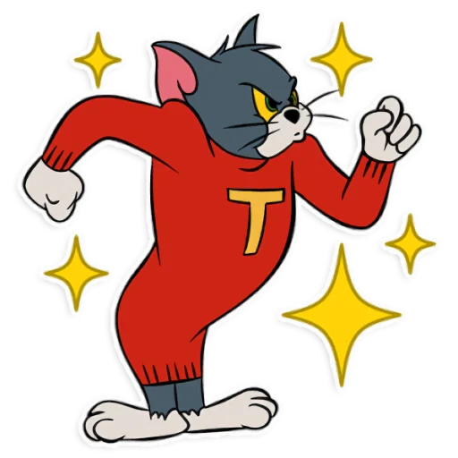 Стикер Tom and Jerry 💪