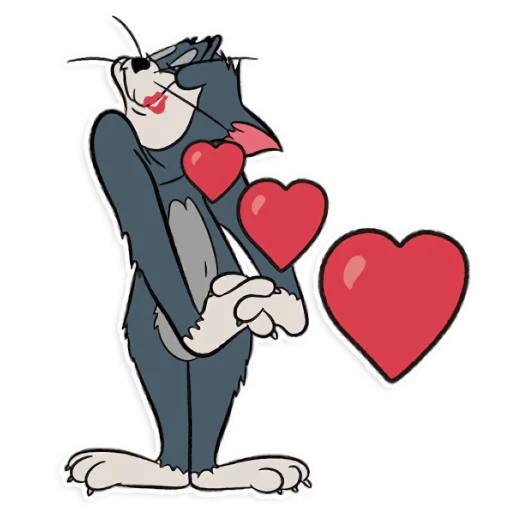 Tom and Jerry stiker ❤️