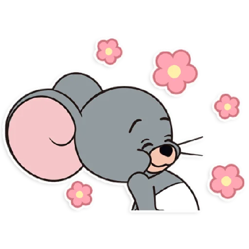 Tom and Jerry stiker 🥰