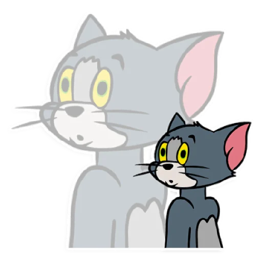 Tom and Jerry emoji 😶