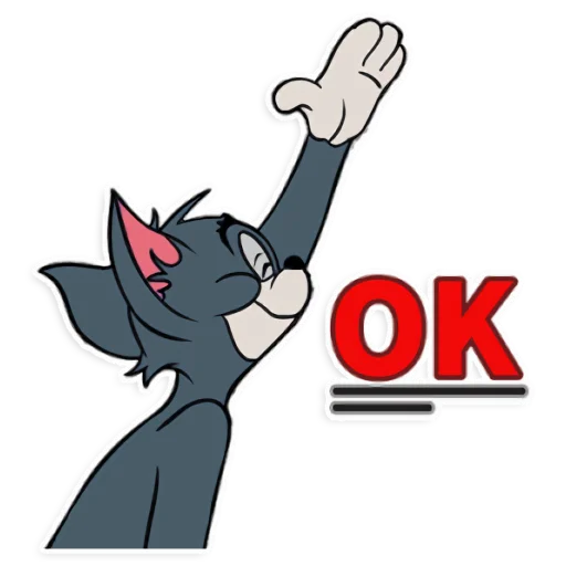 Telegram Sticker «Tom and Jerry» 👌
