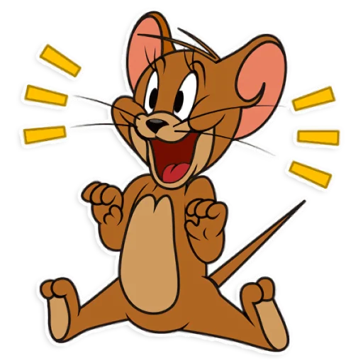 Tom and Jerry stiker 😃
