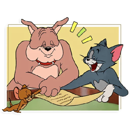 Tom and Jerry sticker 🤝