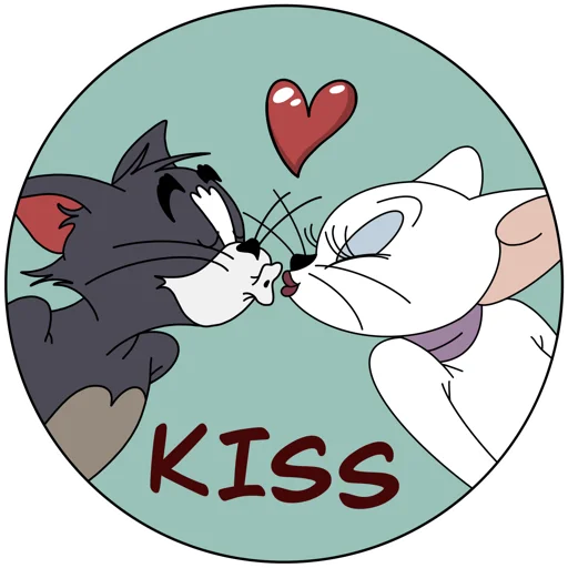 tom and jerry stiker 😘