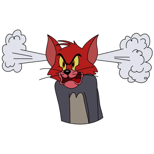 tom and jerry stiker 😡