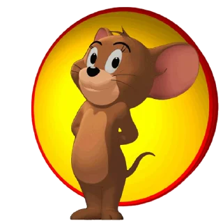 Tom & Jerry sticker 🐁