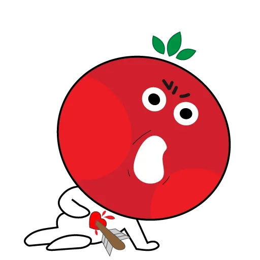 Емодзі Tomato stickers  😩