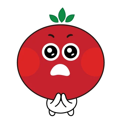 Tomato stickers  emoji 🥳