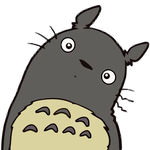 Totoro emoji 👀