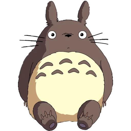 Стікер Telegram «Totoro» 👀
