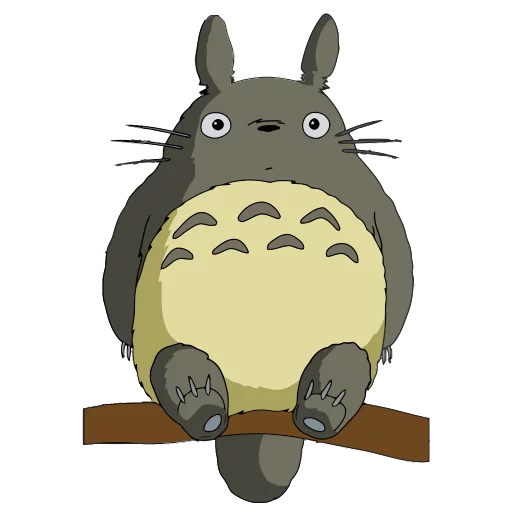 Totoro emoji 😯