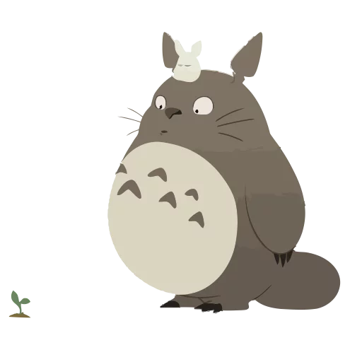 Totoro stiker 🌱