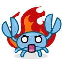 Ton Crab emoji 😡