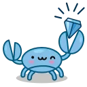 Эмодзи Ton Crab 😉
