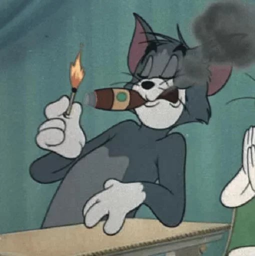 Стікер Telegram «Tom & Jerry» 😎