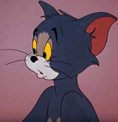 Tom & Jerry emoji 😶