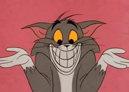 Tom & Jerry stiker 🤷‍♂