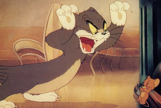 Tom & Jerry sticker 👹